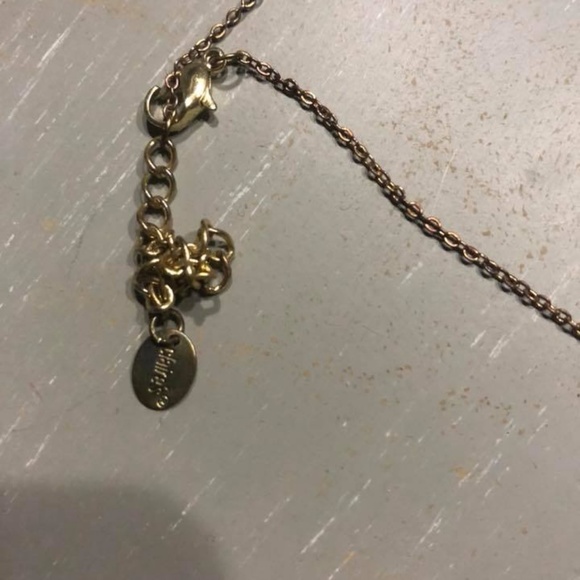 Gold Rhinestone Open Heart - Picture 2 of 2